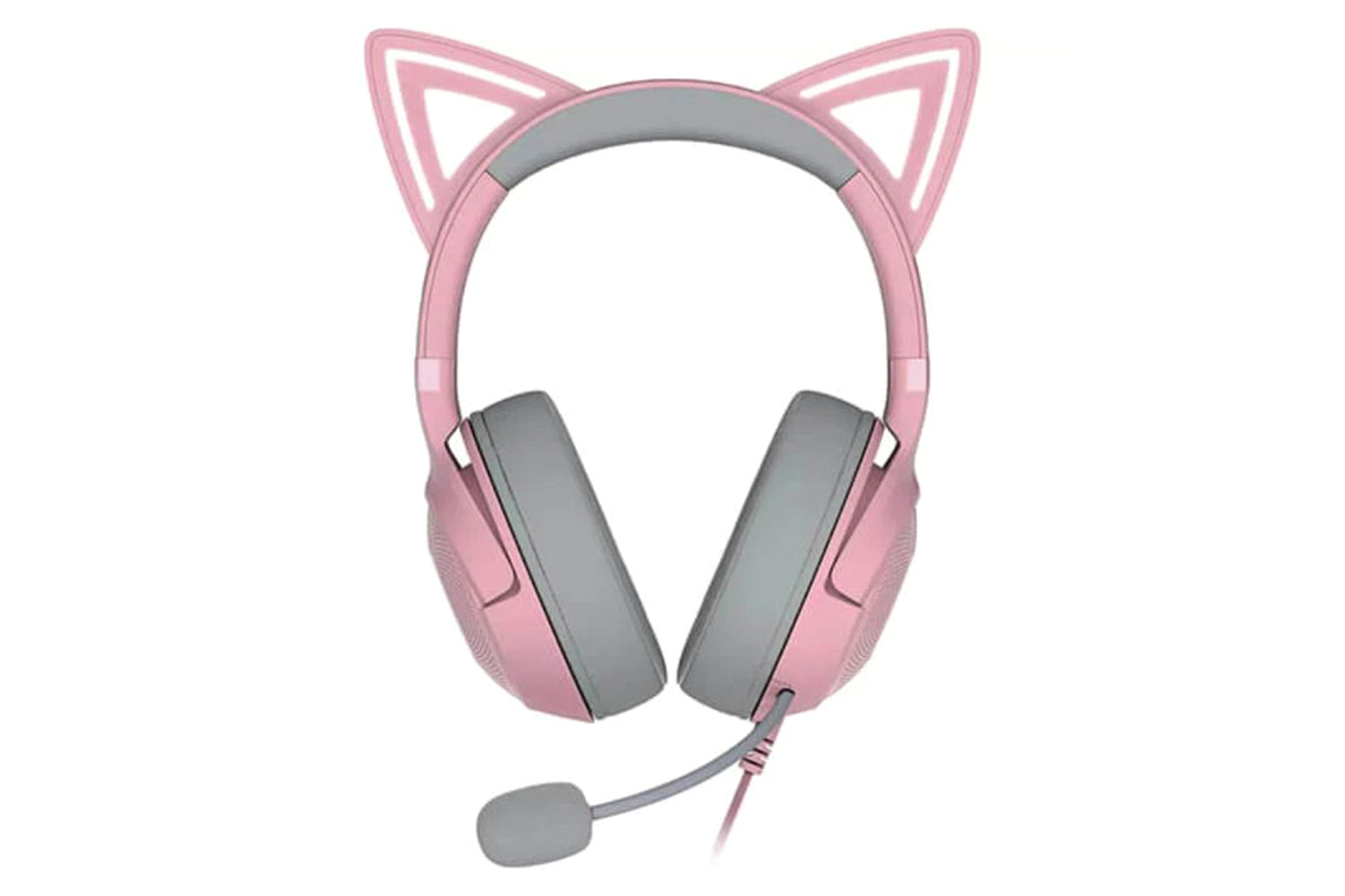 Razer Kraken Kitty V2 Wired RGB Headset | Quartz