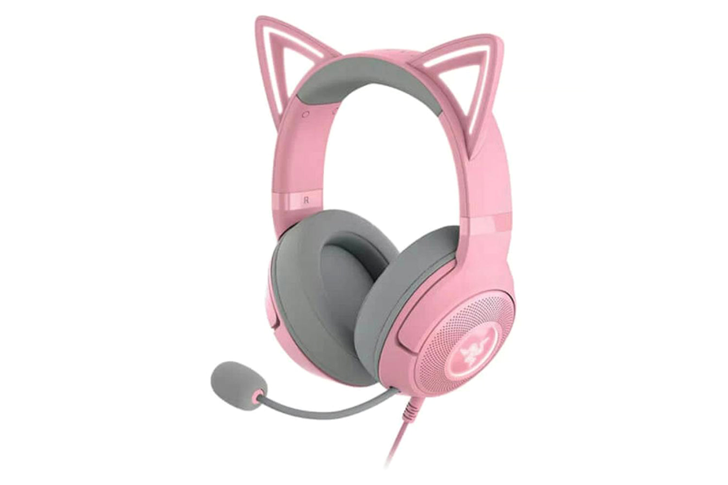 Razer Kraken Kitty V2 Wired RGB Headset | Quartz-3