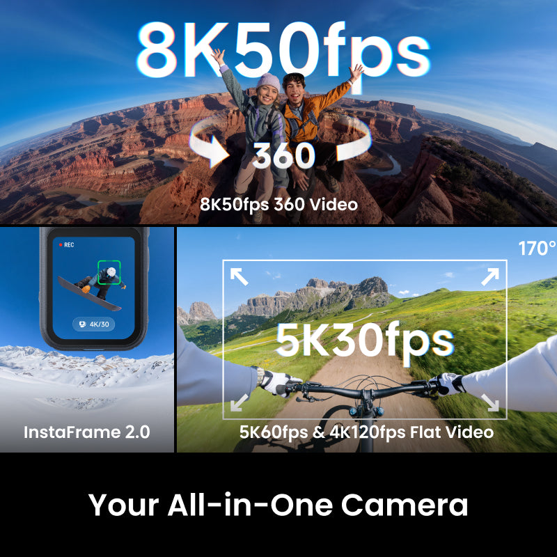 Insta360 X6 Essentials Bundle | Black-6