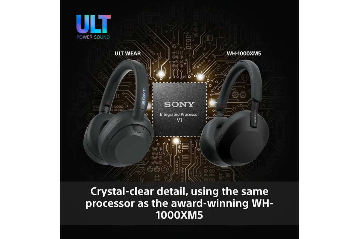 Sony WH-ULT900N Over-Ear Wireless Noise Cancelling Headphones | Black-4