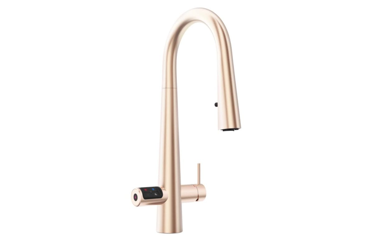 Zip Water HydroTap G5 Celsius Plus Pull-Out All in One Boiling Chilled Sparkling Hot & Cold Tap | Brushed Rose Gold