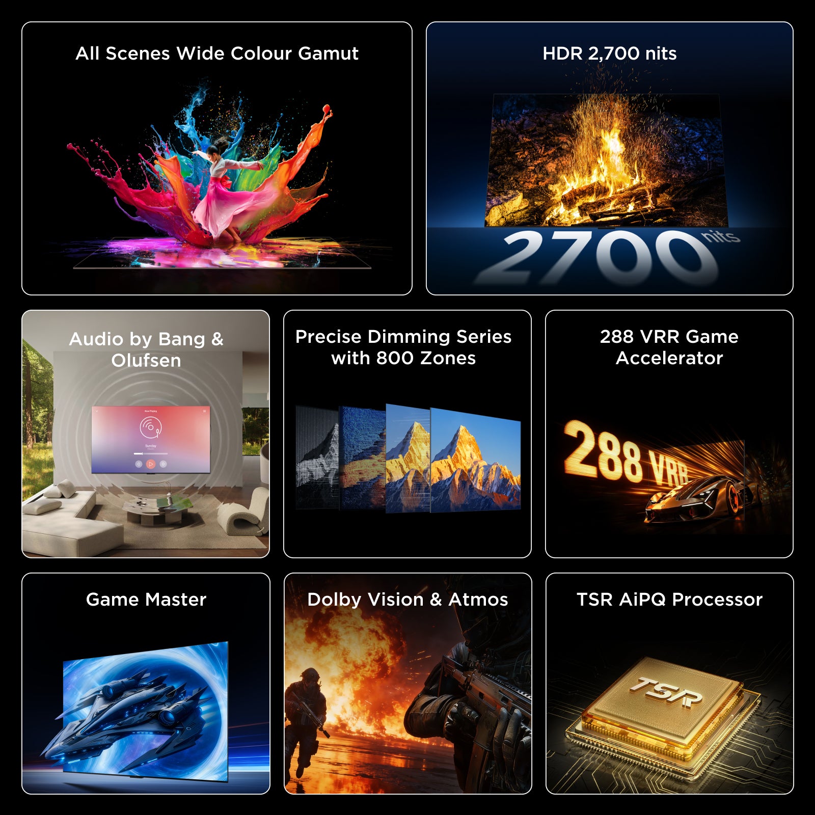 TCL C7L 55" SQD-Mini LED Smart TV | 55C7L-6