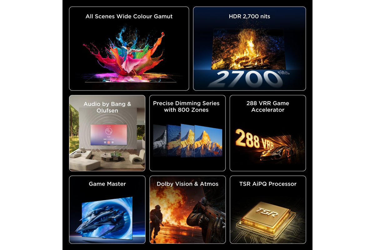 TCL C7L 55" SQD-Mini LED Smart TV | 55C7L-8