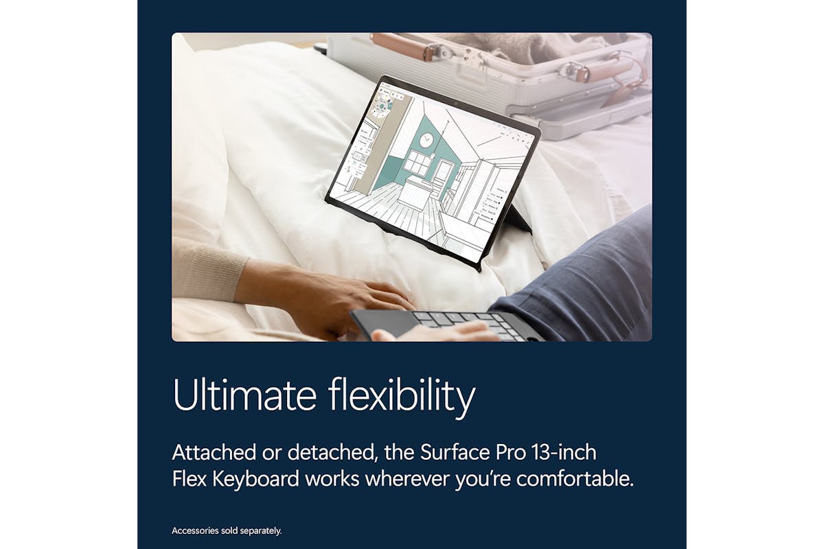 Microsoft Surface Pro 13" Snapdragon X2 Plus (10 Core) Copilot+ PC | 16GB | 512GB | Qualcomm Adreno | Platinum-14