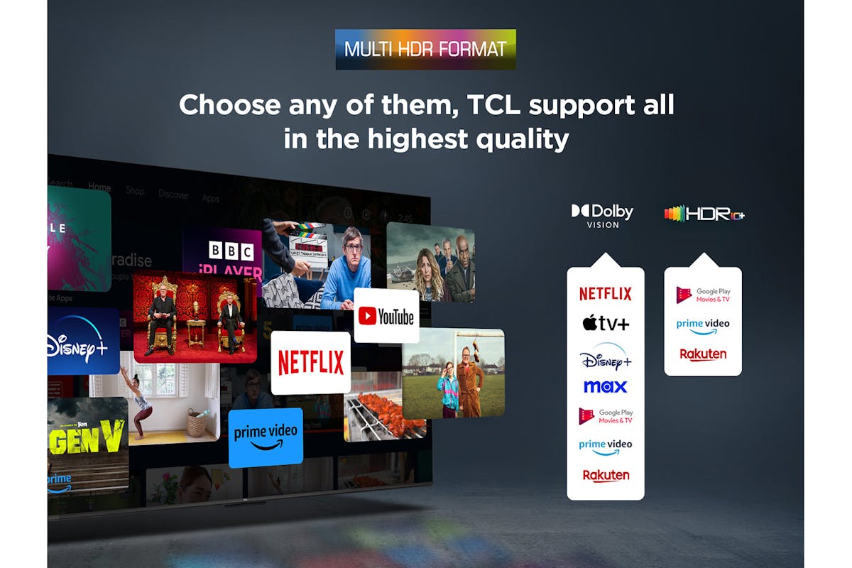TCL 55'' Direct LED 4K HDR Smart TV | 55V6C-6