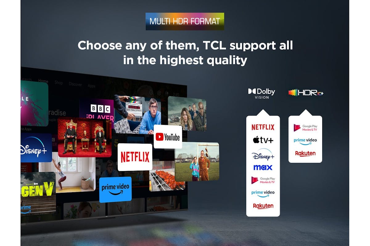 TCL 43'' Direct LED 4K HDR Smart TV | 43V6C-6