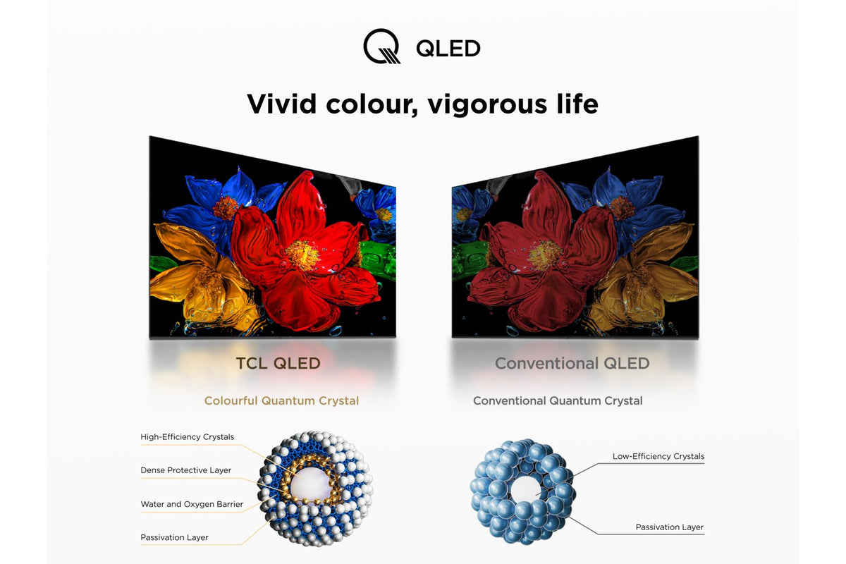 TCL 43" QLED Full HD HDR Android Smart TV | 43V5C-10