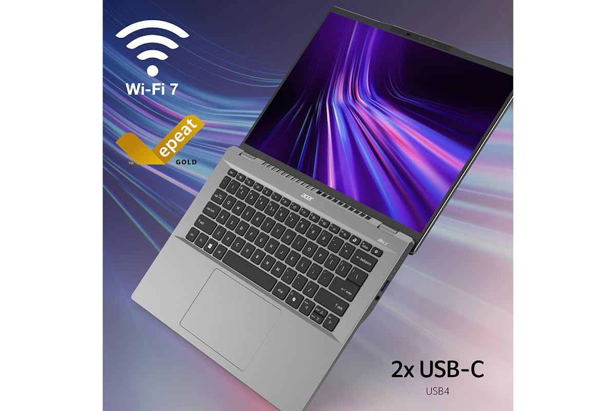 Acer Swift Go 14 AI 14.5" Snapdragon X Plus Notebook | 16GB | 1TB | Silver-7