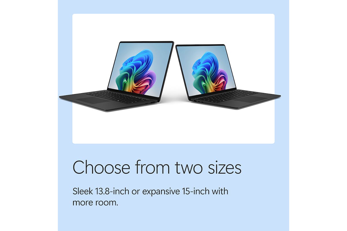 Microsoft Surface 15" Laptop Snapdragon X2 Elite (12 Core) | 16GB | 512GB  | Qualcomm Adreno | Platinum-12