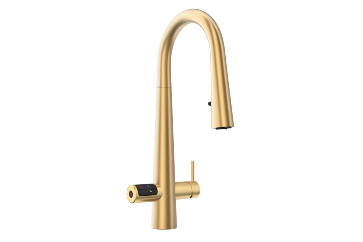 Zip Water HydroTap G5 Celsius Plus Pull-Out All in One Boiling Chilled Hot & Cold Tap | Brushed Gold