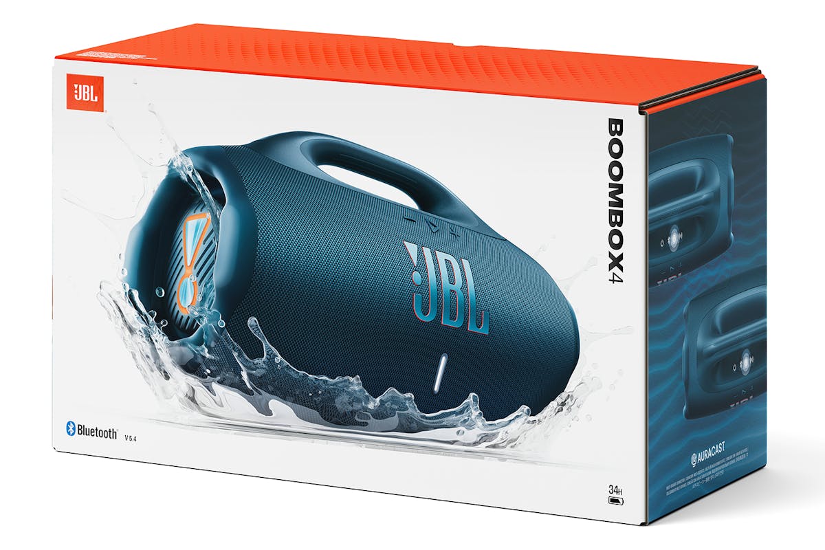 JBL Boombox 4 Portable Bluetooth Speaker | Blue-8