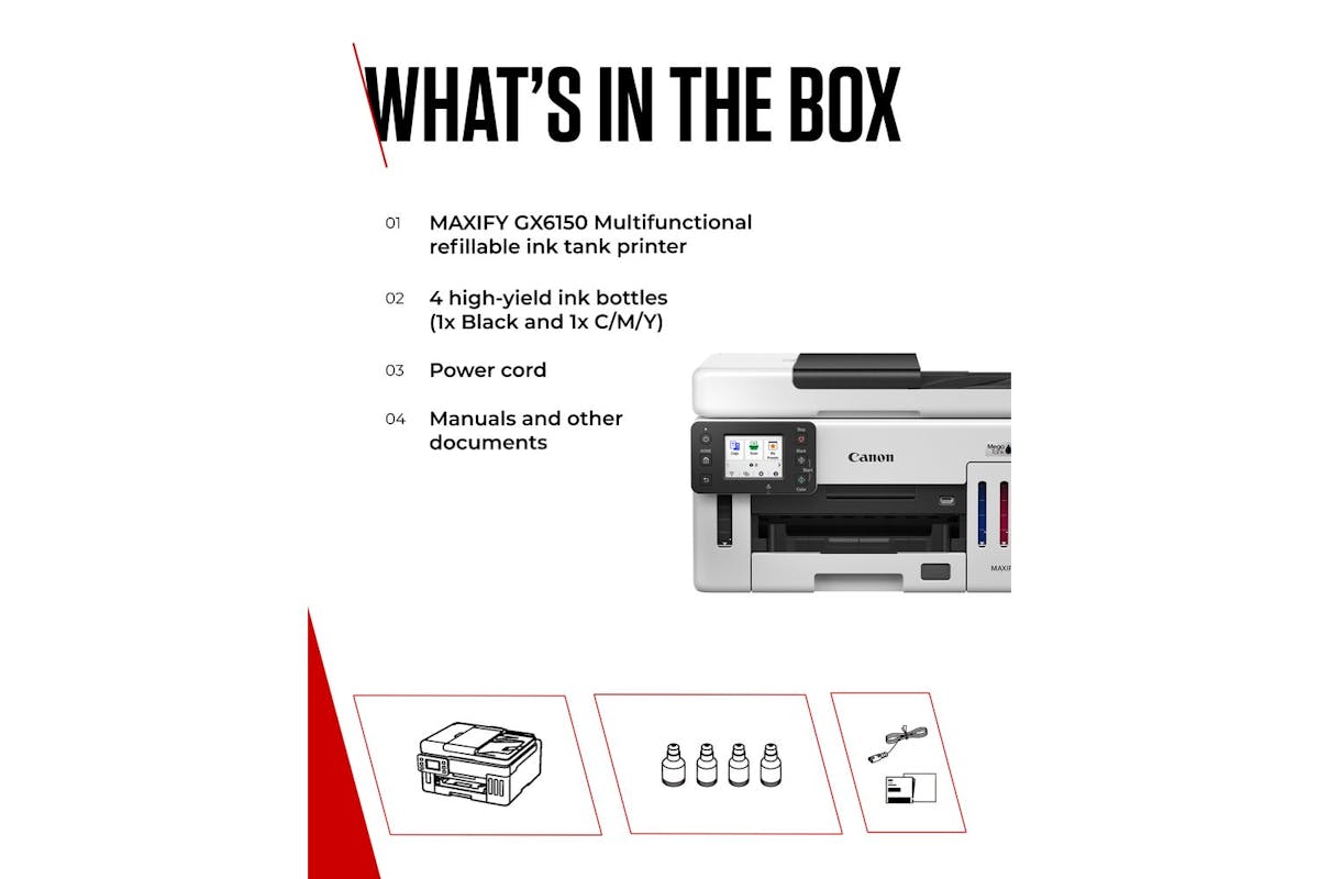 Canon Maxify Gx6150 Multifunction Megatank Printer-16