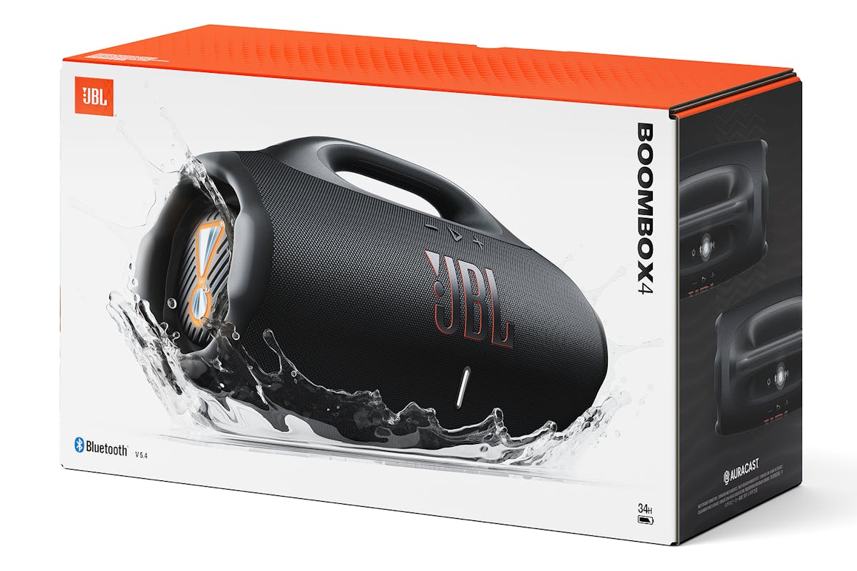 JBL Boombox 4 Portable Bluetooth Speaker | Black-8