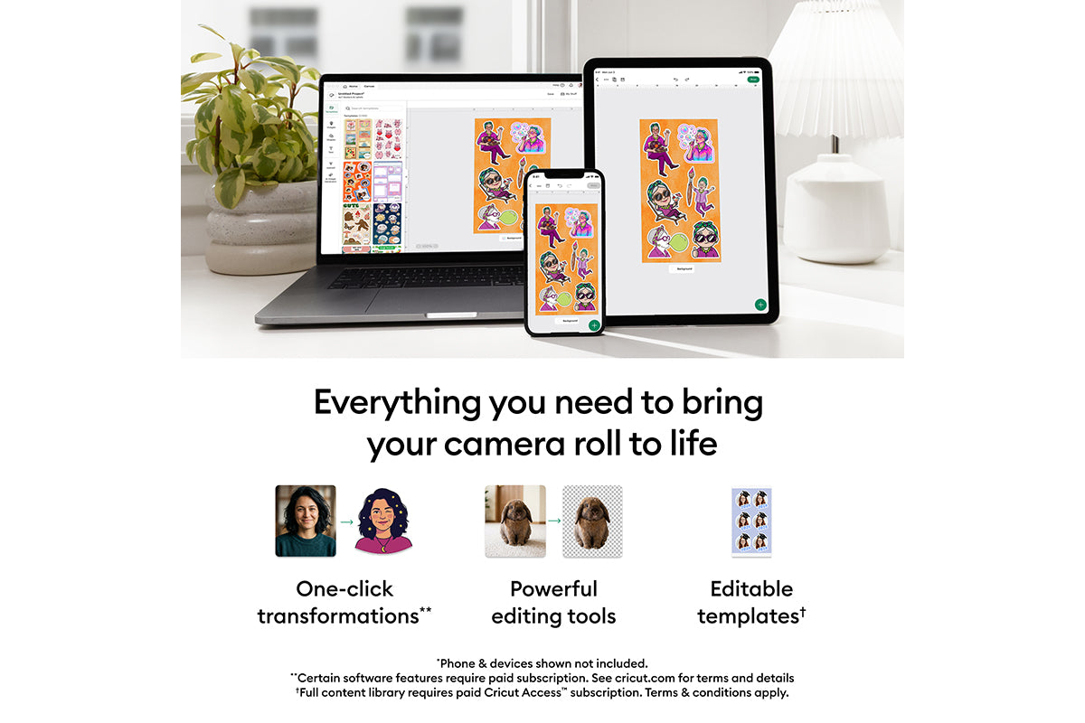 Cricut StickerPix Print + Cut Essential Bundle-8