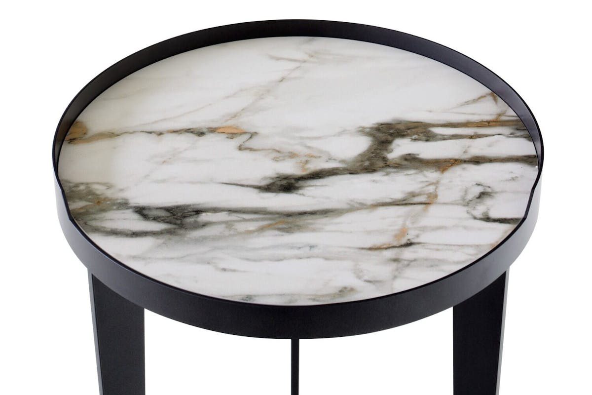 Flora Side Table | Stone Top-3