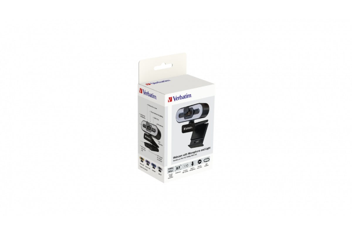 Verbatim AWC-02 Autofocus Full HD Webcam | Black-13