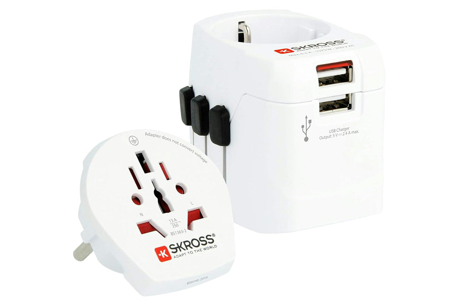 Skross 2 x USB-A World Pro Light USB Charger-5