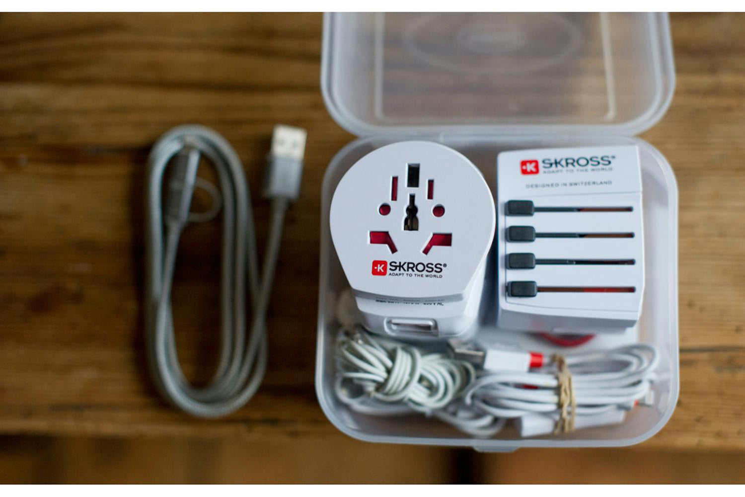 Skross 2 x USB-A World Pro Light USB Charger-8