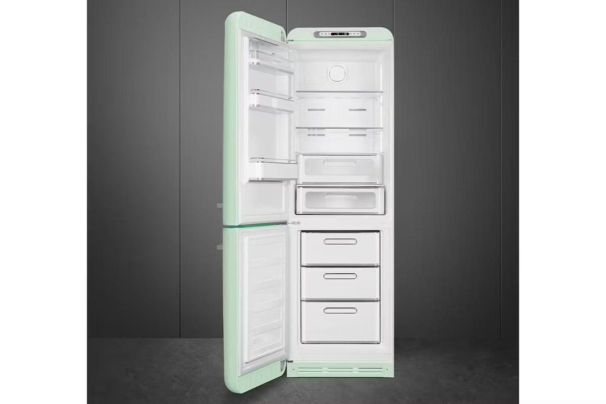 Smeg 50's Style Freestanding Fridge Freezer | FAB32LPG5UK | Pastel Green-2