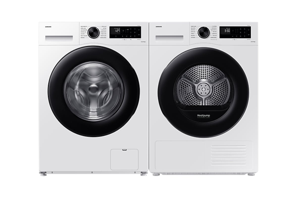 Samsung Series 5  AI ecobubble™ 9 kg Washing Machine with AI Energy - White | WW90CGC04DAEEU-9