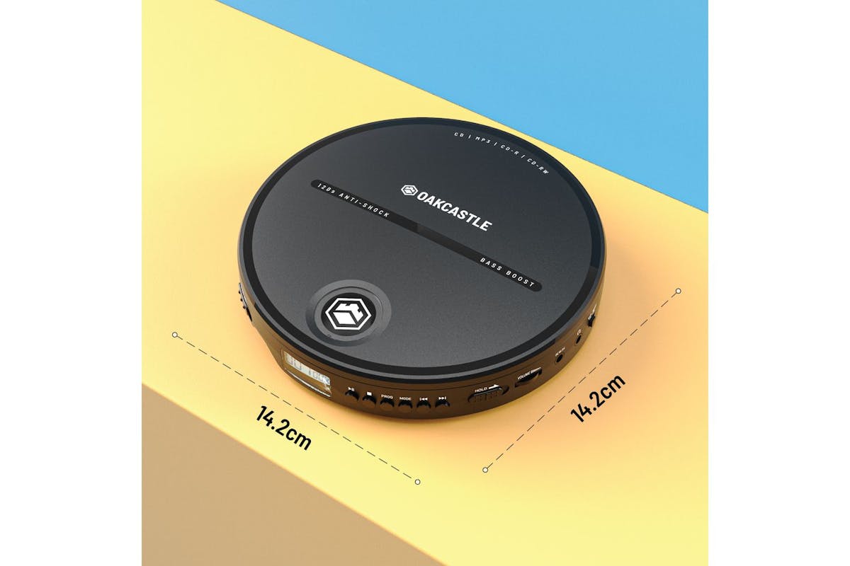 Majority Audio | Oakcastle CD10 | Portable CD Player-4