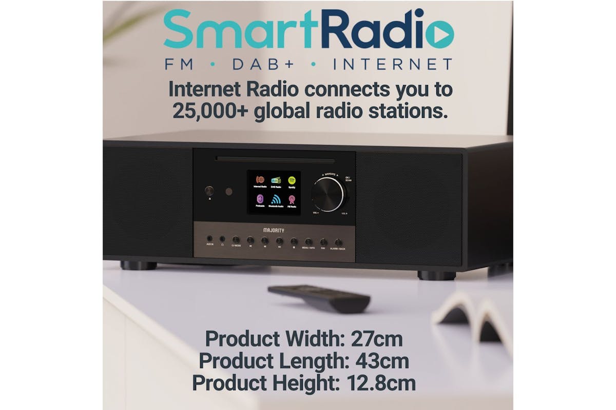Majority Quadriga All-in-One Music System Radio | 1000002837-5