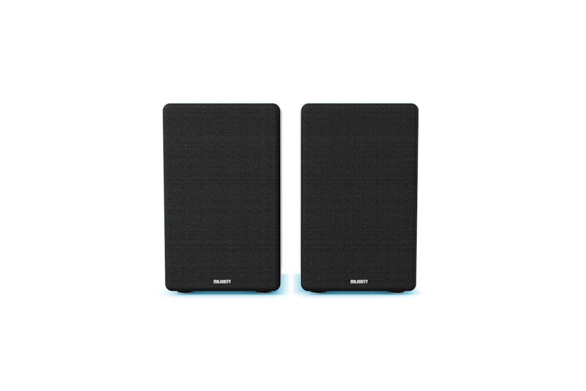 Majority D100 Bookshelf Speakers | Hi-fi Audio | Metal Speaker Cones | 100w