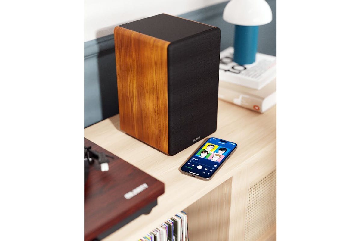 Majority D100 Bookshelf Speakers | Hi-fi Audio | Metal Speaker Cones | 100w-7