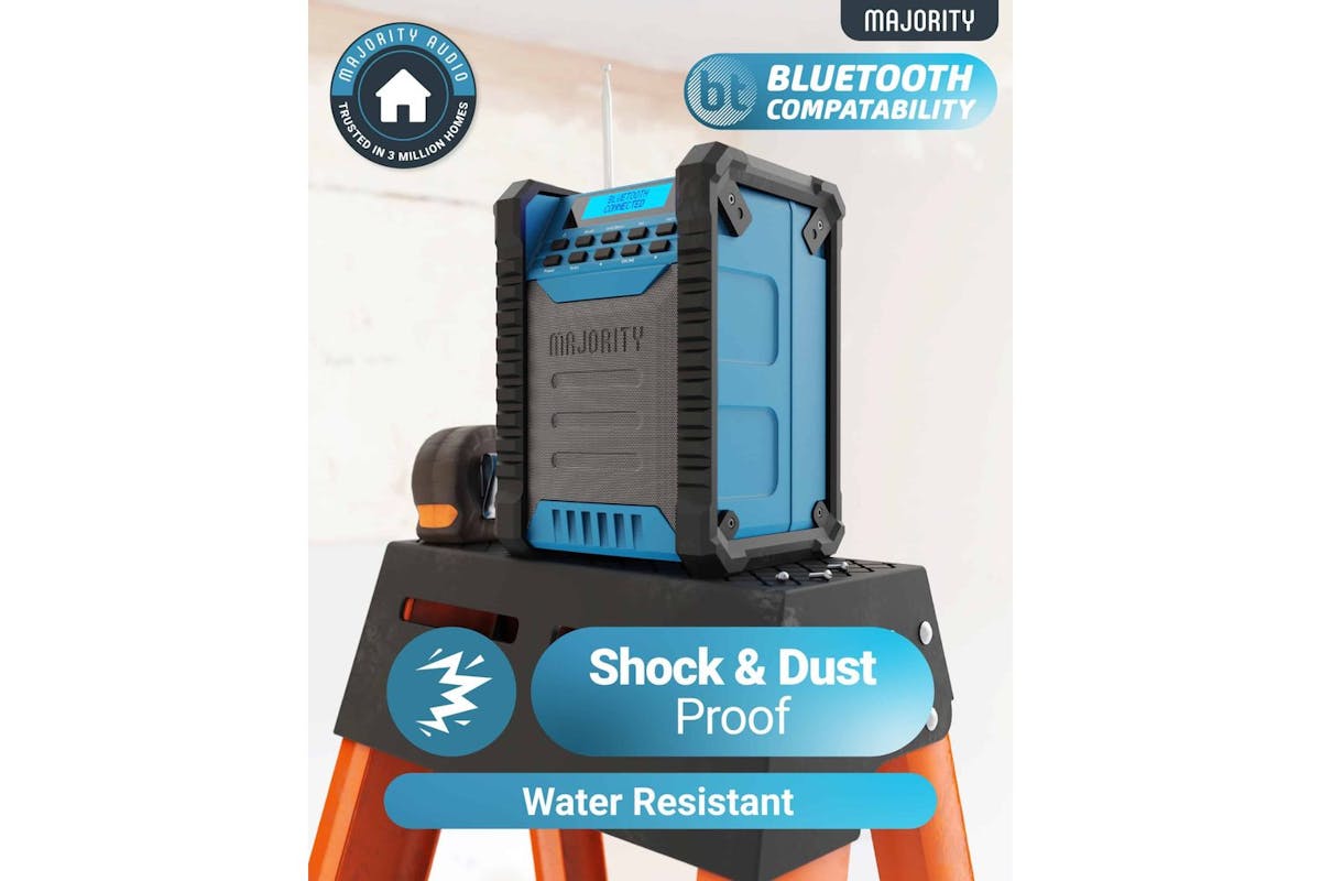 Majority Landbeach Dab Radio | Portable Audio | Bluetooth Powered-5