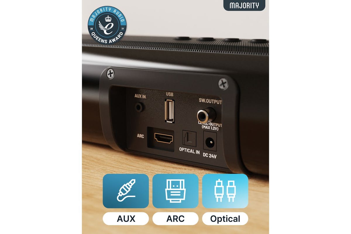 Majority Naga 80|2.1 Bluetooth Soundbar|140w-4