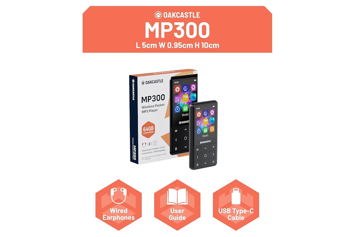 Majority Oakcastle MP300 Pocket MP3 Player | 1000003058-2