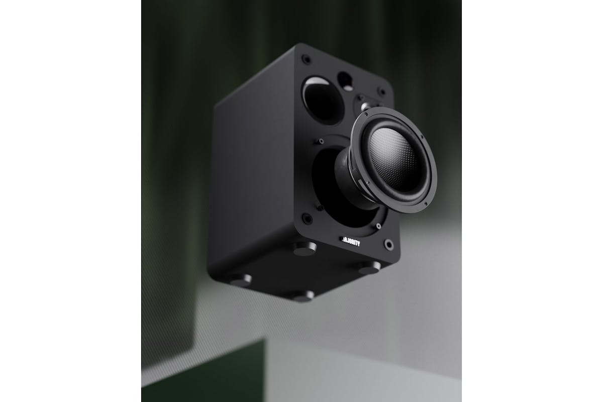 Majority D70x Passive Black Bookshelf Speakers-3