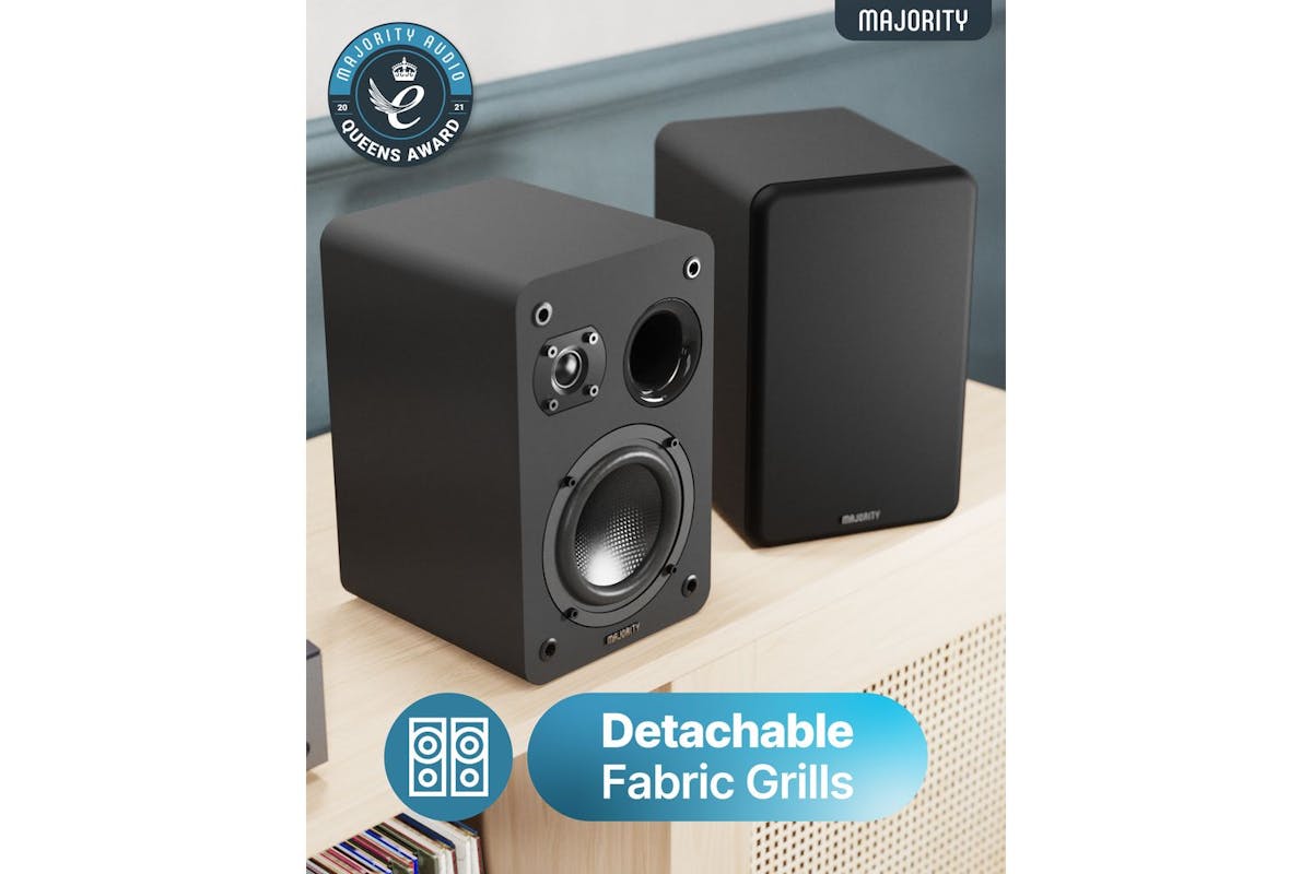 Majority D70x Passive Bookshelf Speakers-7