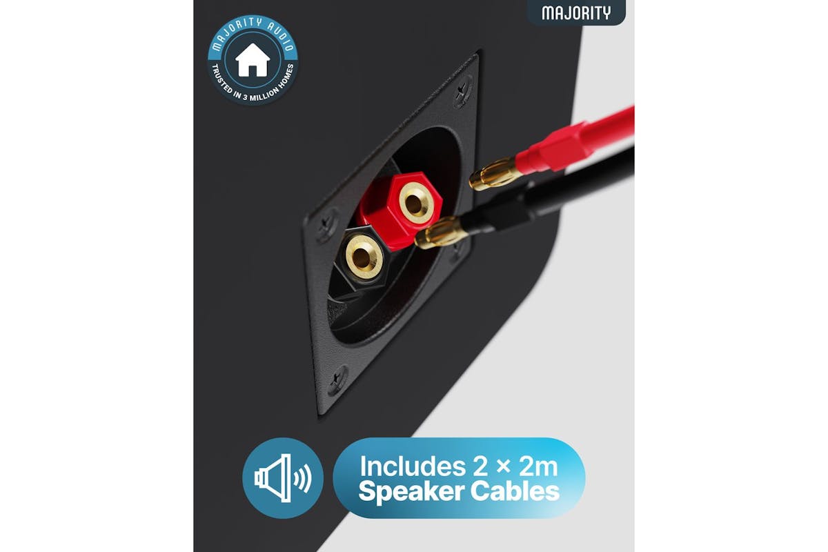 Majority D70x Passive Bookshelf Speakers-8