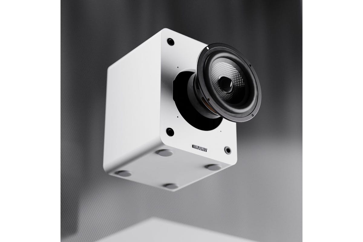 Majority D50x White Bluetooth Bookshelf Speakers-3