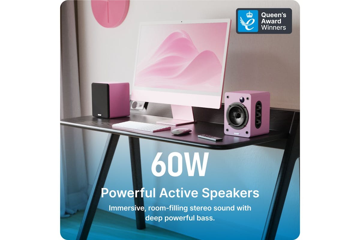 Majority D50x Bluetooth Bookshelf Speakers-6