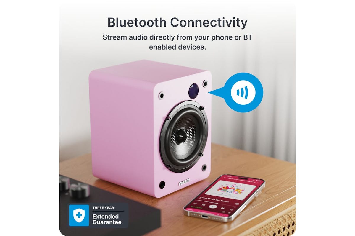 Majority D50x Bluetooth Bookshelf Speakers-8