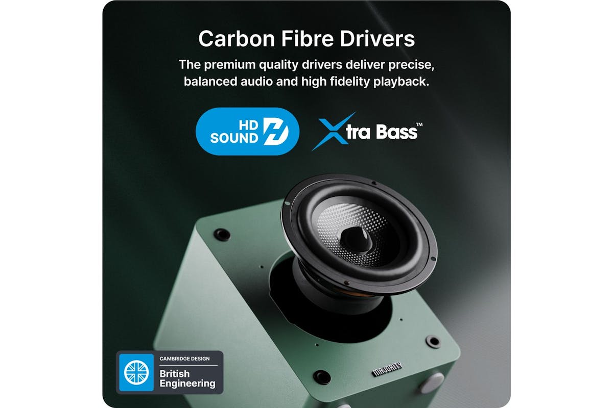 Majority D50x Bluetooth Bookshelf Speakers-7