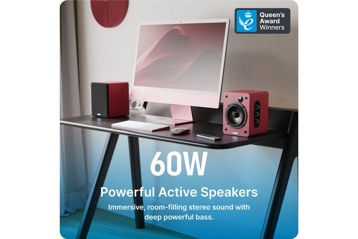 Majority D50x Bluetooth Bookshelf Speakers-6
