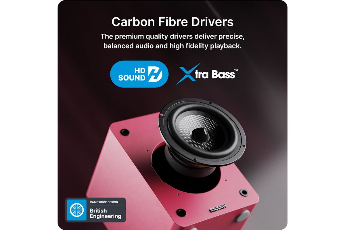 Majority D50x Bluetooth Bookshelf Speakers-7