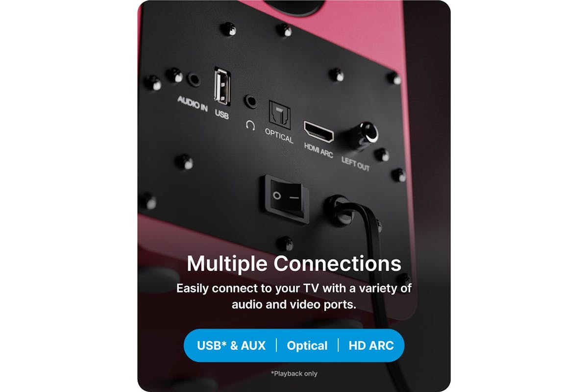 Majority D50x Bluetooth Bookshelf Speakers-9