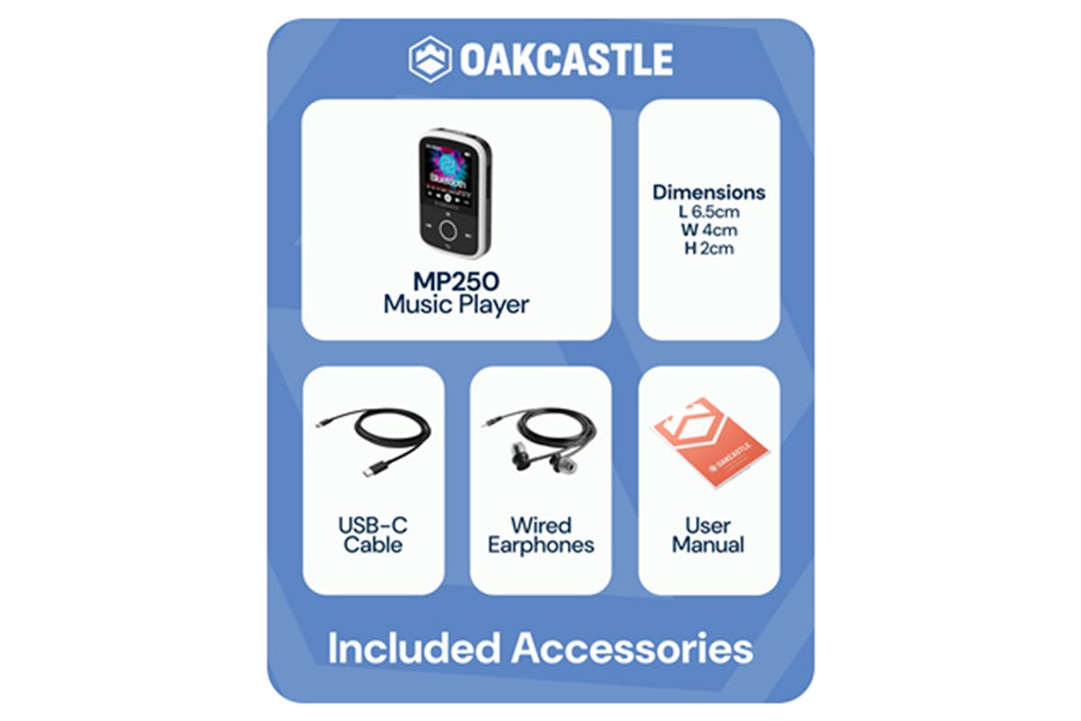 Majority Oakcastle MP250 Pocket MP3 Player | 1000003152-9