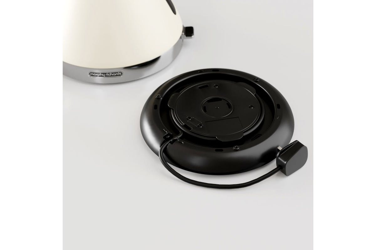 Morphy Richards 1.5L Venture Pyramid Kettle | Cream | 100132-5