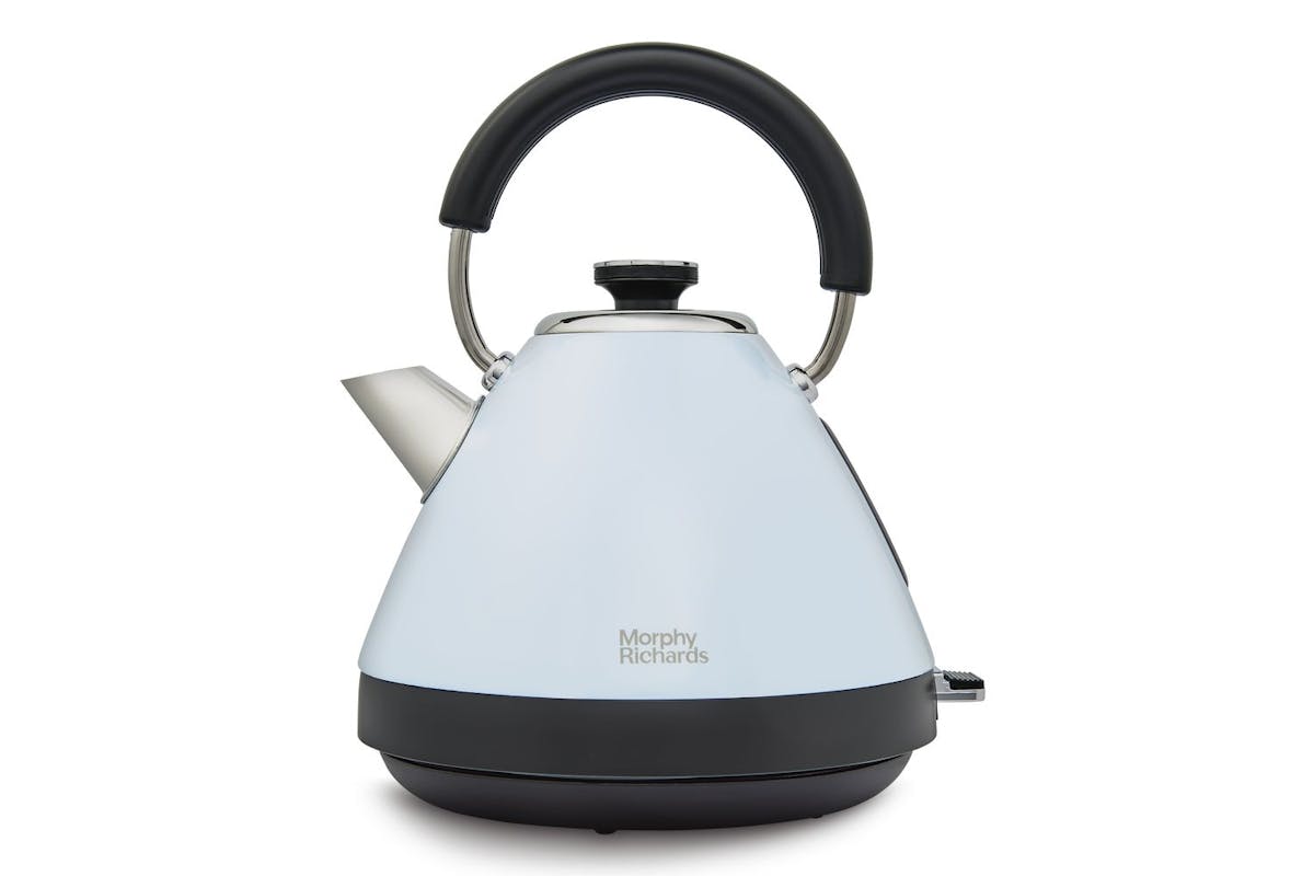 Morphy Richards Venture Pyramid Kettle | Duck Egg Blue | 100136-2