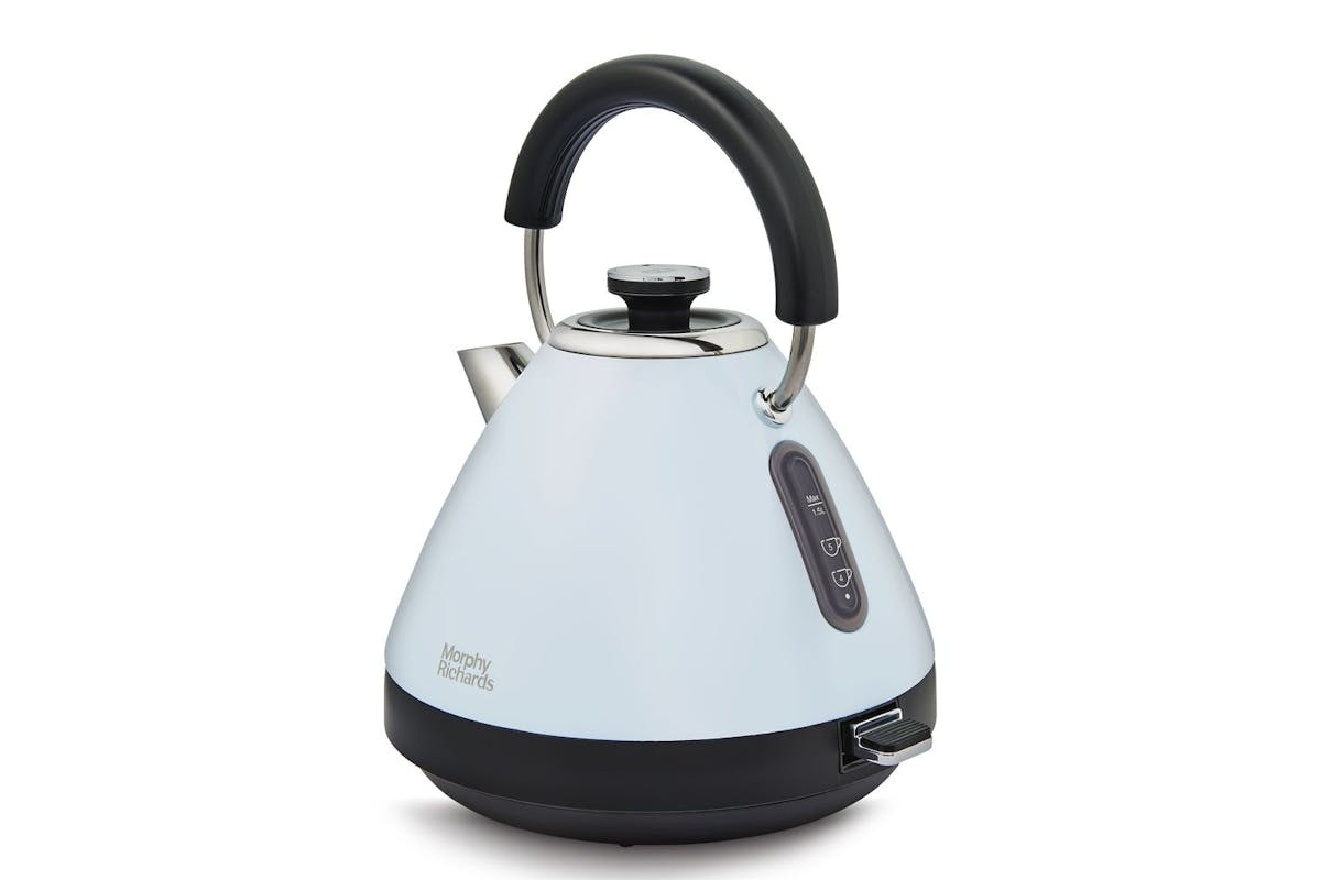 Morphy Richards Venture Pyramid Kettle | Duck Egg Blue | 100136-3