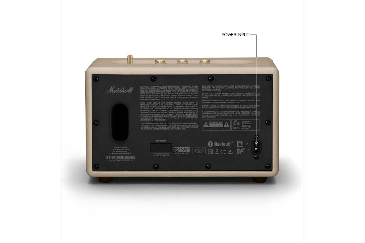 Marshall | Acton Bt Iii Cream | Bluetooth Speakers | 1006007-8