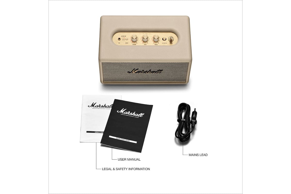 Marshall | Acton Bt Iii Cream | Bluetooth Speakers | 1006007-9