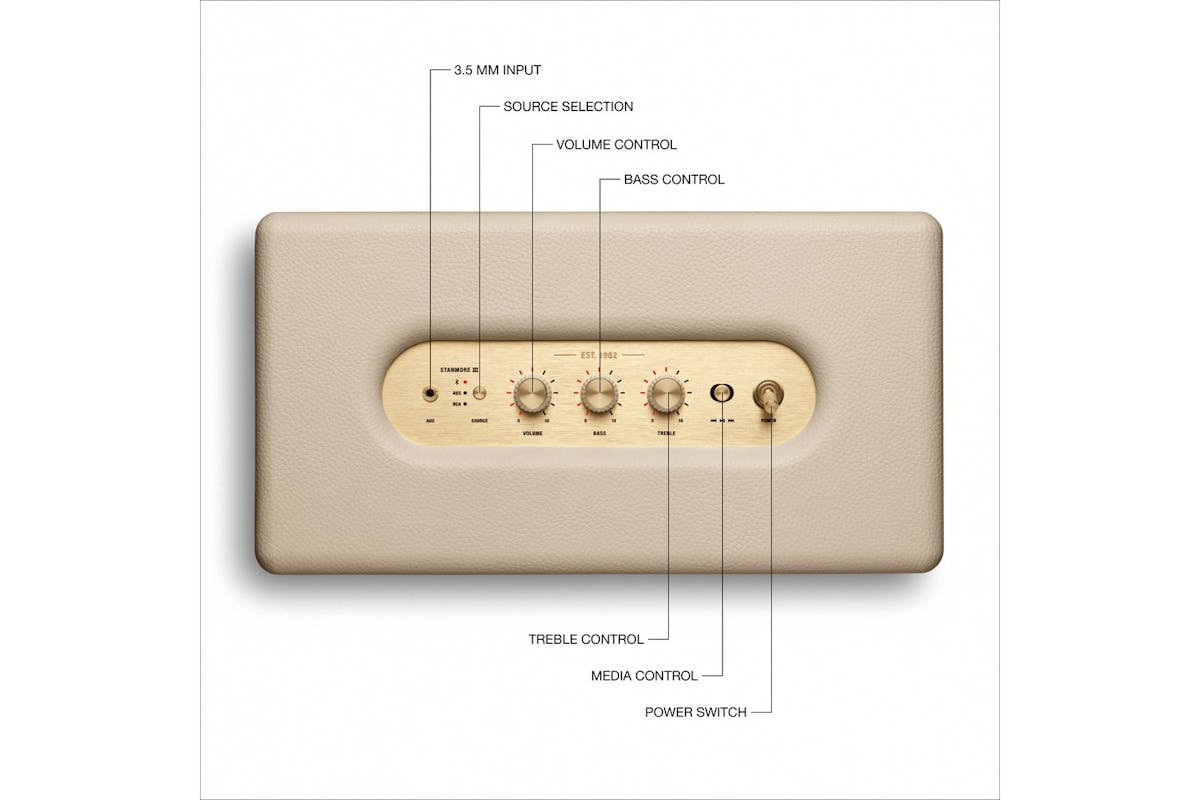 Marshall | Stanmore Iii Bt Cream | Bluetooth Speaker | Standard Size | 1006013-6