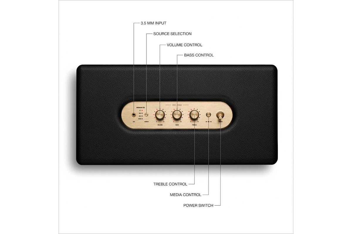 Marshall | Woburn III | Bluetooth | Black 1006018-6