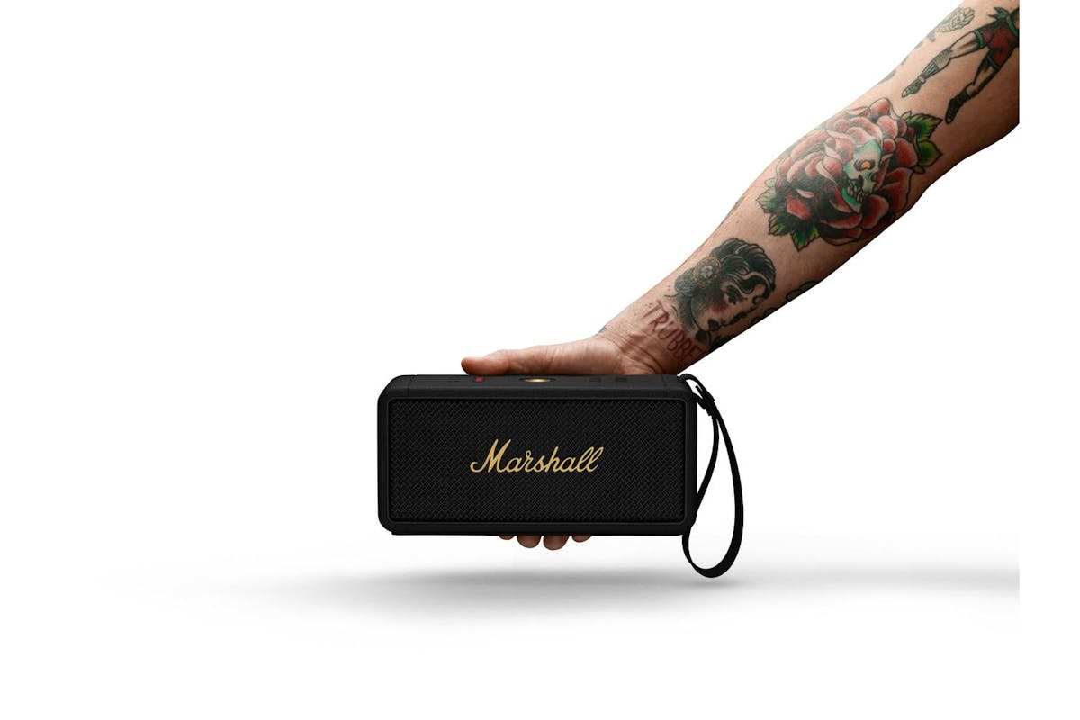 Marshall | Middleton | Portable Bluetooth Speaker| Black Brass 1006034-7